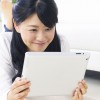 簡易診断の結果に微笑む
